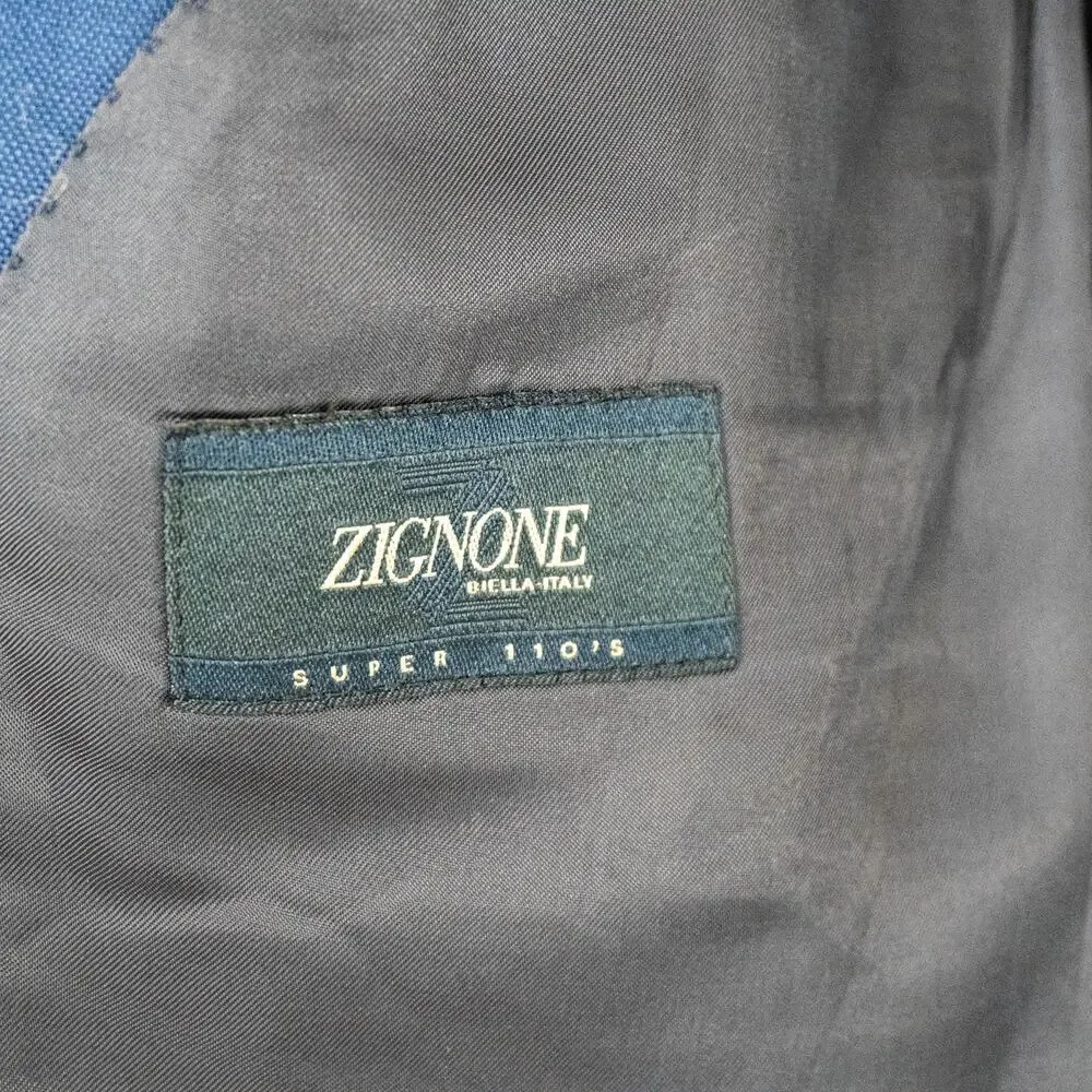 Suitsupply Zignone Super 110's Blazer jacket Napoli single breasted 38